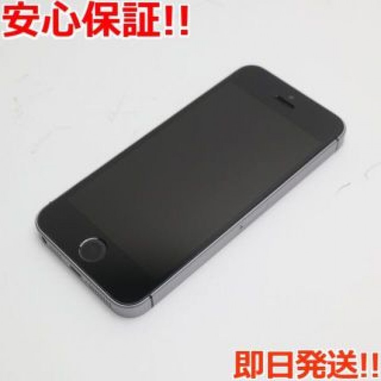 超美品 SIMフリー iPhoneSE 64GB スペースグレイ