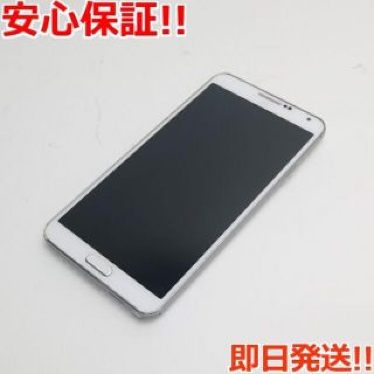 超美品 au SCL22 GALAXYNote3 ホワイト