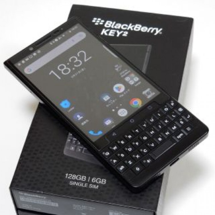 SIMフリー 国内版 BlackBerry KEY2 BBF100-9 128G