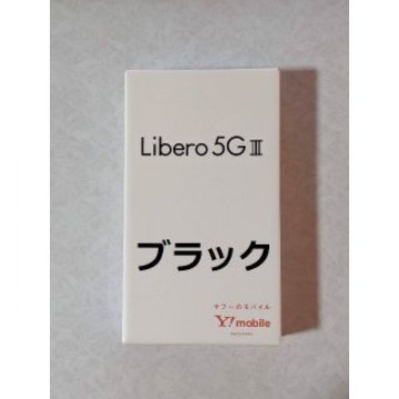 B【新品】Libero 5G iii ブラック A202ZT【開通確認のみ】