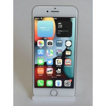 【SIMロック解除済】 iPhone8 64GB　シルバー(ケース付き)