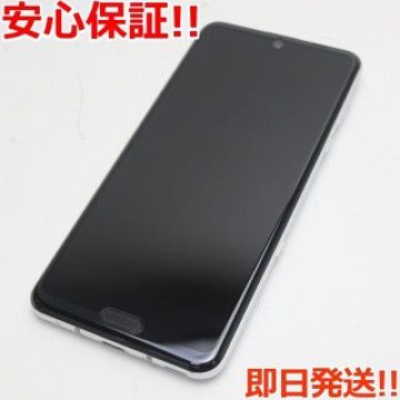 超美品 SH-04L AQUOS R3 プラチナホワイト