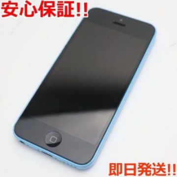 美品 SIMフリー iPhone5c 16GB ブルー