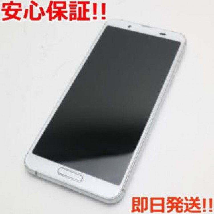 超美品 SIMフリー AQUOS sense3 lite シルバーホワイト