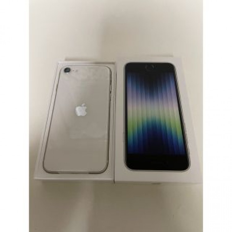 iPhone SE (第3世代) スターライト ホワイト 64 GB