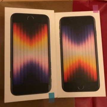 新品2個セット　iPhone SE3 64GB 第3世代　アイフォン　黒