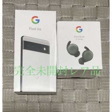 Google Pixel 6a &amp; Pixel Buds A-Series 白