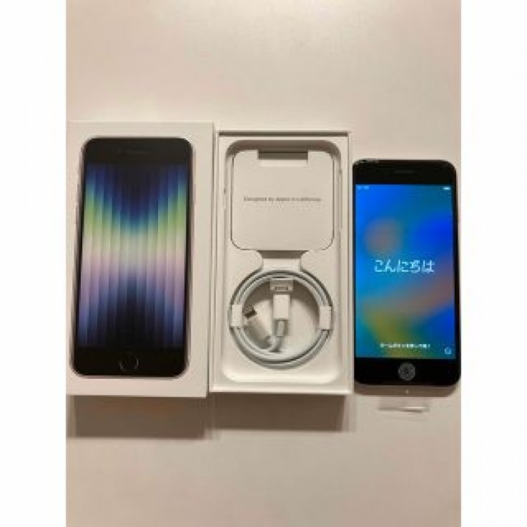 アップル iPhoneSE 第3世代 64GB スターライト au