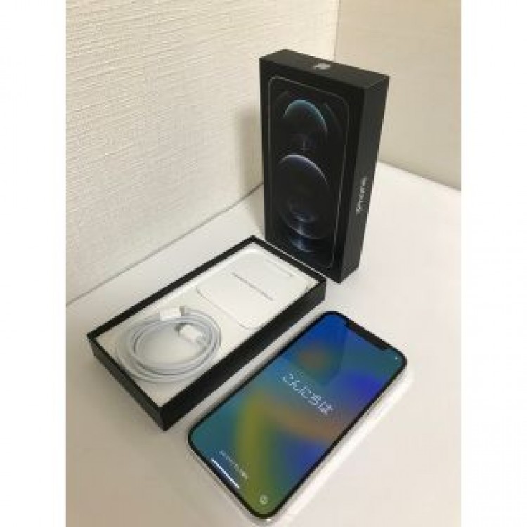 iPhone12Pro silver 128GB SIMロック解除　新品ケース付