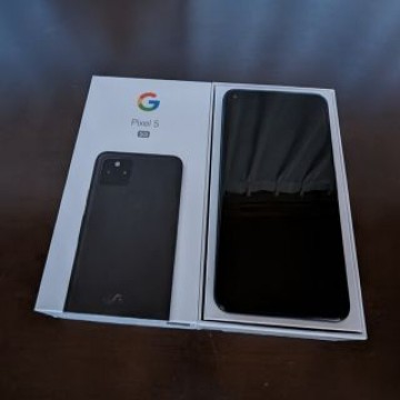 google pixel5 black