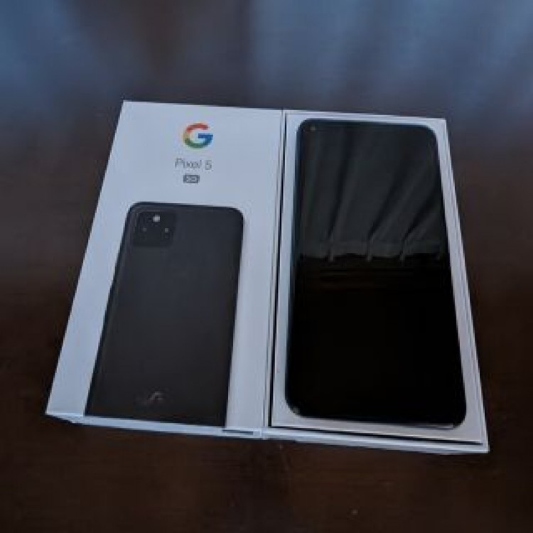 google pixel5 black