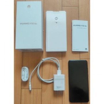 【中古】ファーウェイ p30 lite ブルー