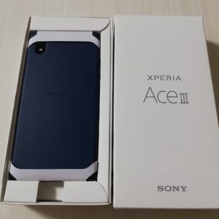 Xperia Ace III SOG08 simフリー ブルー