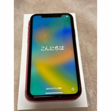 ★iPhone XR RED 64 GB SIMフリー★