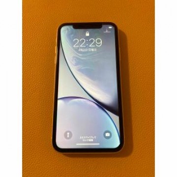 iPhoneXR ホワイト　白　64GB 傷あり