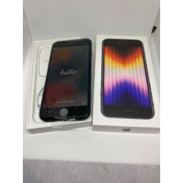 iPhone SE3 128GB ミッドナイト SIMフリー [MMYF3J]
