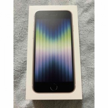 iPhone SE 第3世代 スターライト SIMロック解除済み
