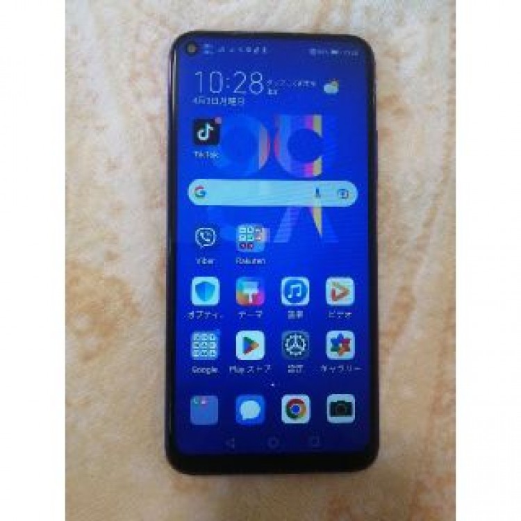 極美品！HUAWEI NOVA 5T SIMフリー　ミッドサマーパープル
