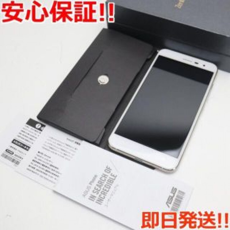 超美品 SIMフリー zenfone 3 ZE520KL ホワイト