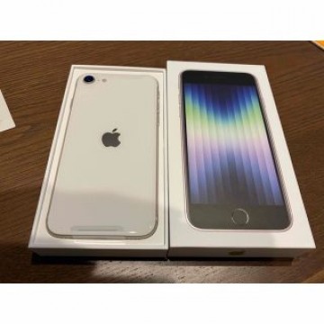 アップル iPhoneSE 第3世代 64GB スターライト au