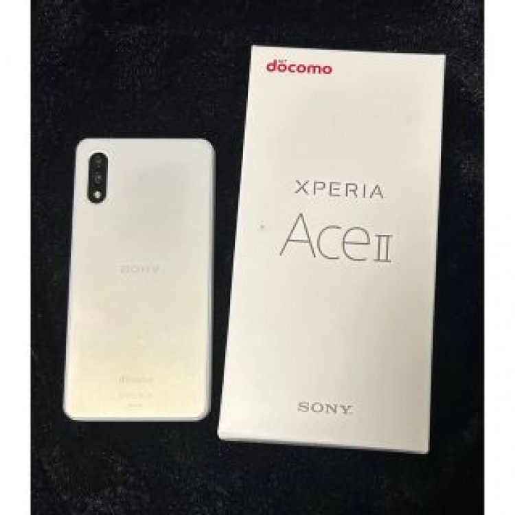 SONY ソニー Xperia aceⅡ SO-41B ホワイト