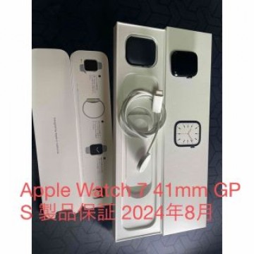 Apple Watch 7 41mm GPS 製品保証 2024年8月