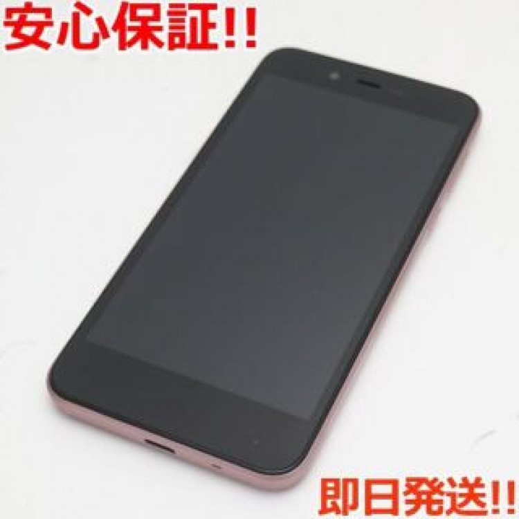 超美品 SoftBank Android One S3 ピンク