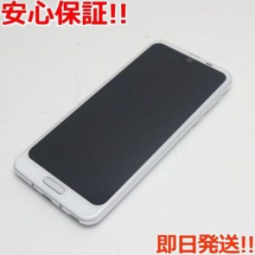 超美品 706SH AQUOS R2 プラチナホワイト  SIMロック解除済み