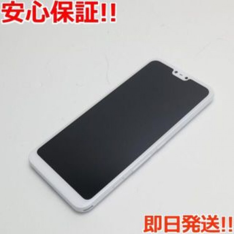 超美品 801FJ arrows U ホワイト  SIMロック解除済み