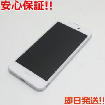 超美品 au SHV37 AQUOS U プラチナ×ホワイト