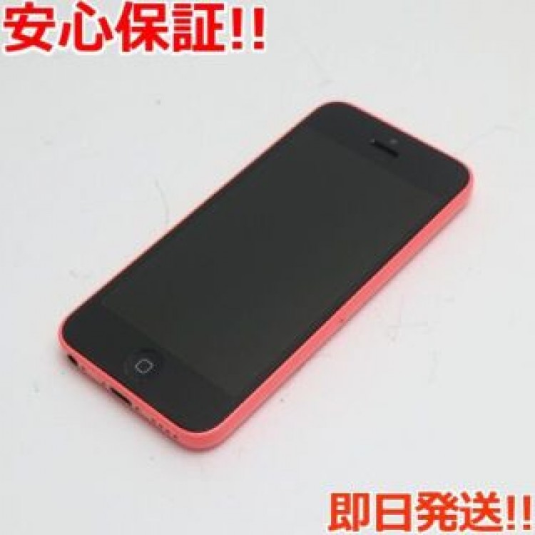 超美品 iPhone5c 16GB ピンク