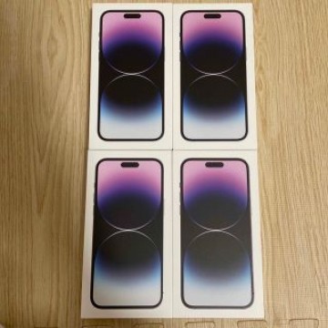 【新品未開封】iPhone 14 pro max 256GB 4台セット
