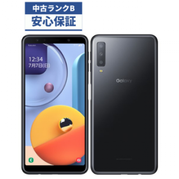 【良品】楽天モバイル  Galaxy A7  SM-A750C ブラック