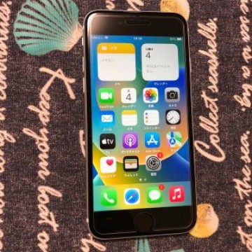 美品　iPhone SE 2世代 64GB デモ機 ホワイト　Softbank