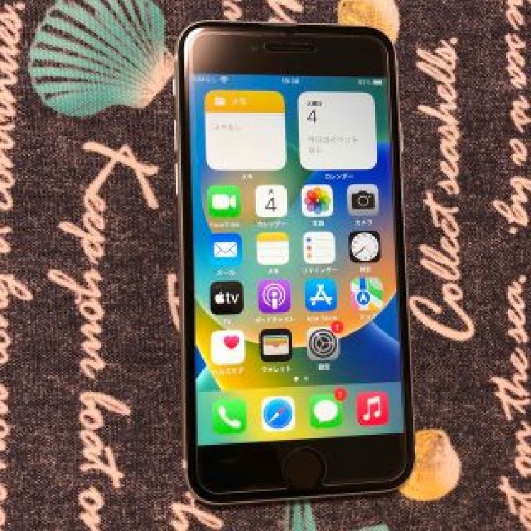 美品　iPhone SE 2世代 64GB デモ機 ホワイト　Softbank