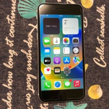 美品　iPhone SE 2世代 64GB デモ機 ホワイト　Softbank