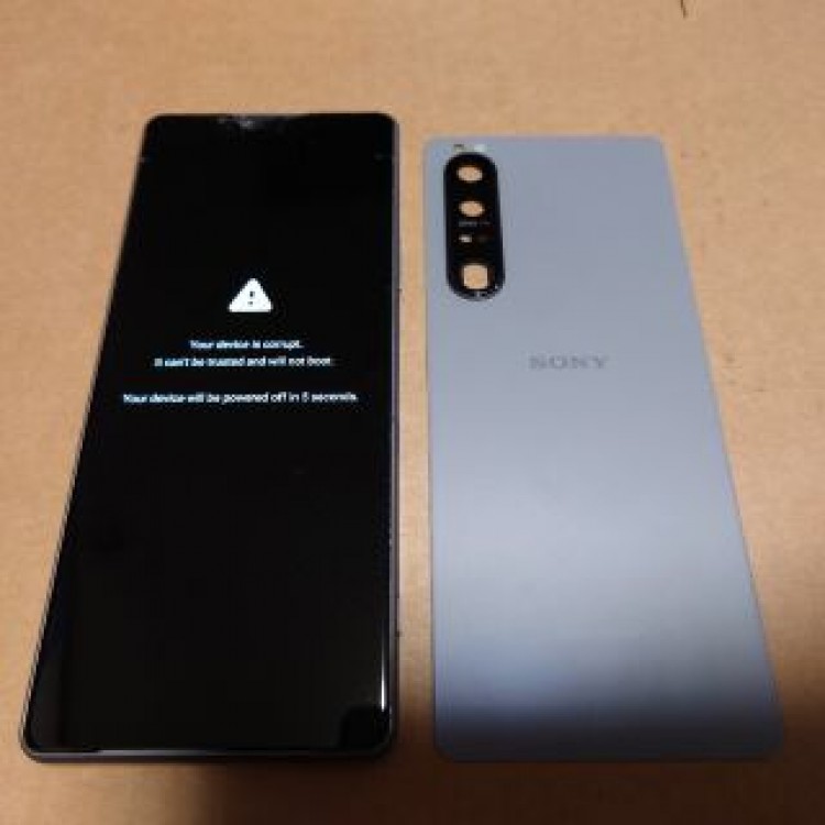 【ジャンク】 XPERIA 1 III フロストグレイ SO-51B