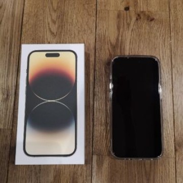 新品同様iPhone 14Pro ゴールド256GB SIMフリー