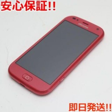 新品同様 F-42A らくらくスマートフォン ピンク SIMロック解除済み