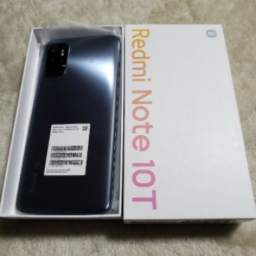 【新品】Xiaomi Redmi Note 10Tアジュールブラック