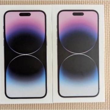 【新品未開封】iPhone 14 Pro Max 256GBディープパープル2台