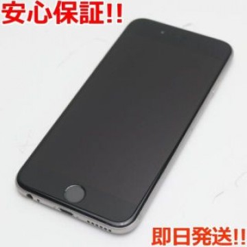 美品 au iPhone6 16GB スペースグレイ