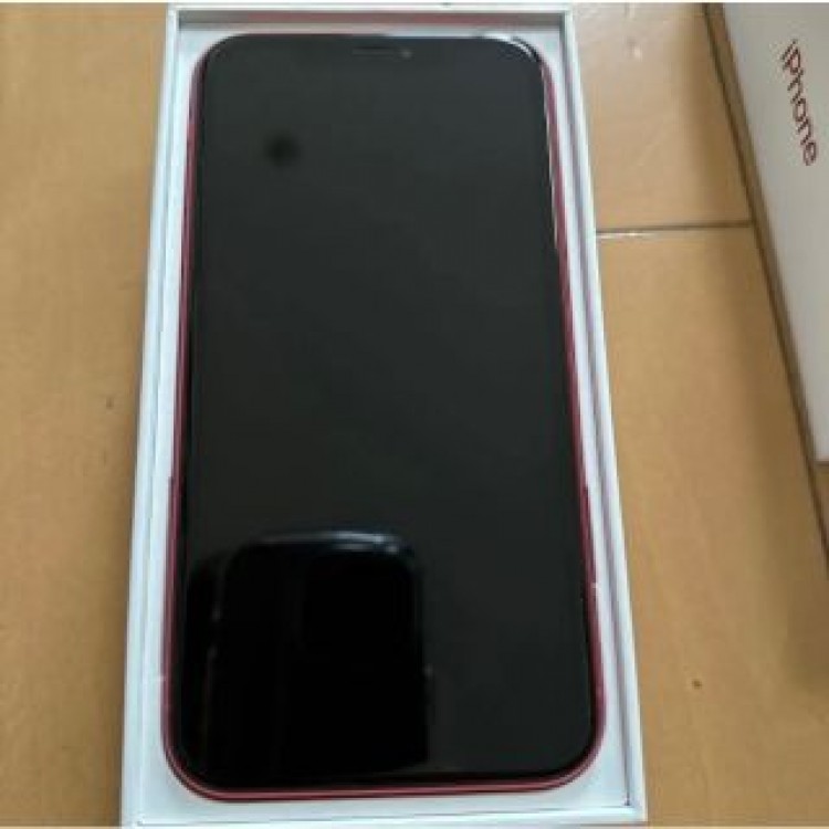 美品　Apple iPhone11 64GB レッド MWLV2J/A 本体