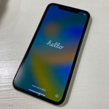 美品 iPhone11 64GB ホワイト 85% 認定中古品