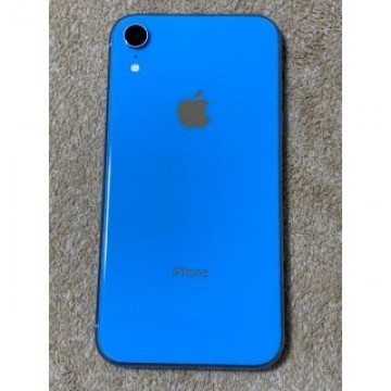 iPhone XR SIMロック解除 ブルー128GB 宅急便コンパクトにて発送