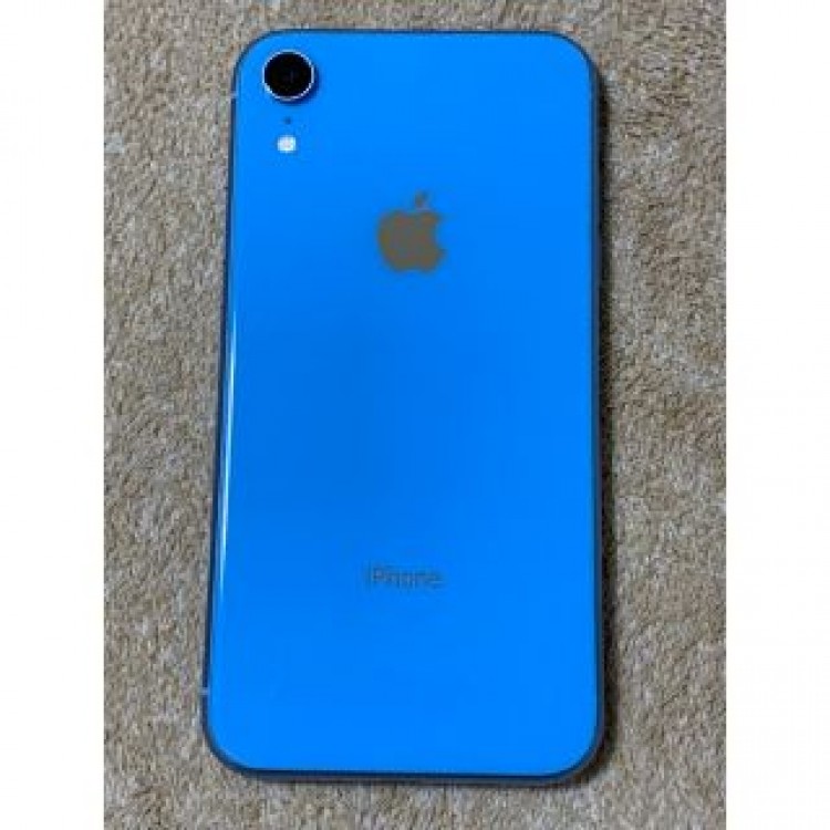 iPhone XR SIMロック解除 ブルー128GB 宅急便コンパクトにて発送