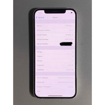 iPhone 12 ホワイト 64 GB SIMフリー