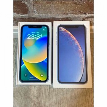 美品　Apple iPhone XR 64GB SIMフリー　ブルー