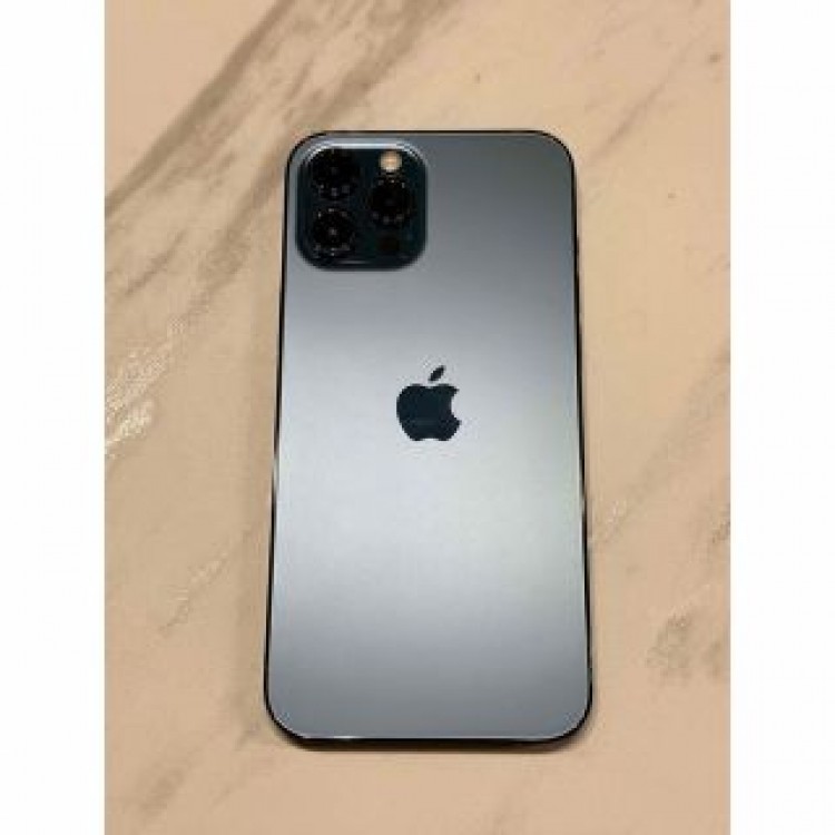 iPhone12ProMAX 215GB パシフィックブルー 美品 端末ロック無