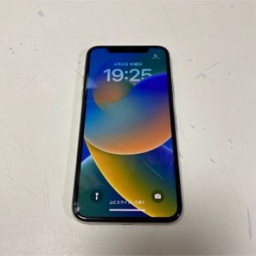 iPhone X Silver 64 GB Softbank　本体　ジャンク